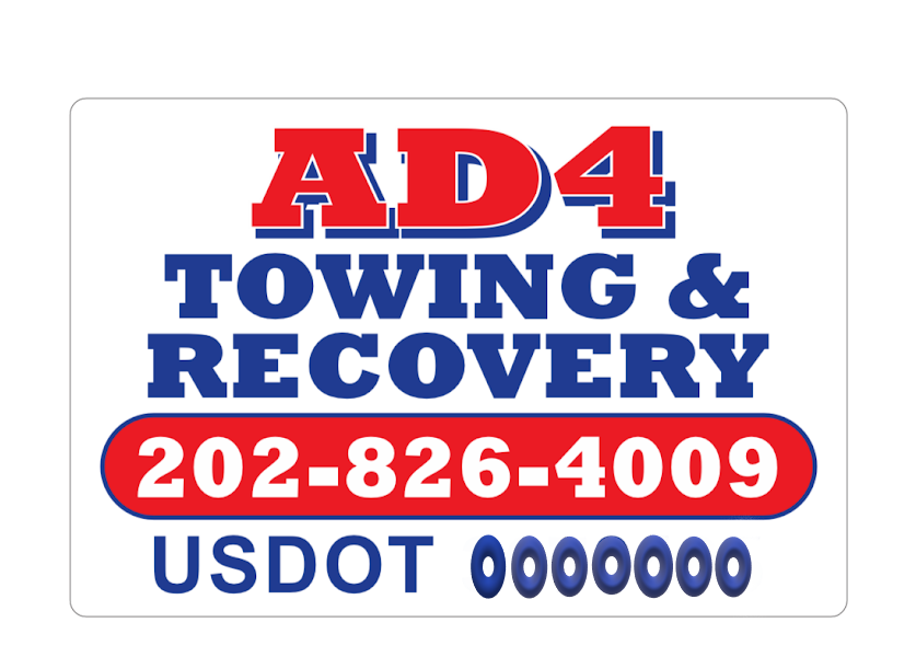 Ad4 Towing Recovery Logo Ad4 Towing Recovery Logo